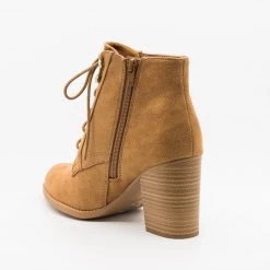 Soda Shoes Newest Arrivals Laced Oxford Booties FINAL SALE