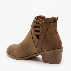 Forever Laced V-Cut Ankle Booties 11 Forever Laced V-Cut Ankle Booties