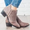 Soho Girls Laser Cut Ankle Boot Newest Arrivals