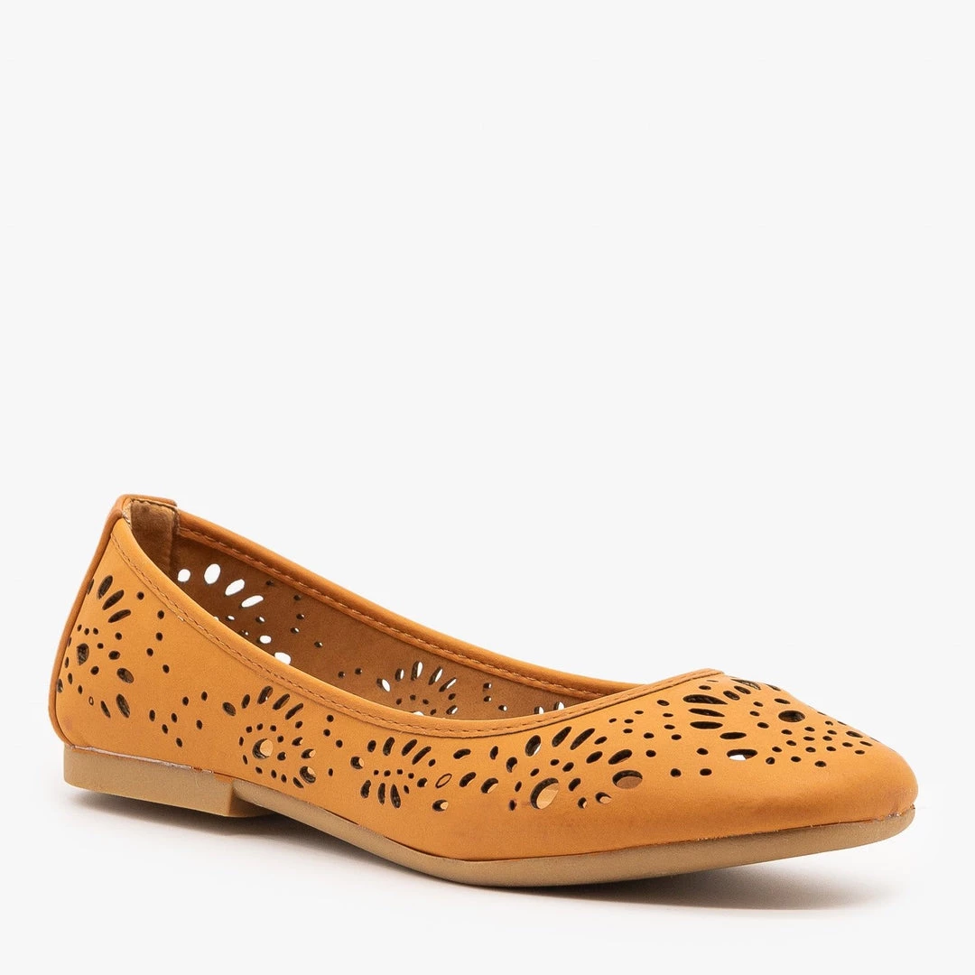 Bamboo Shoes Laser Cut Ballet Flats Newest Arrivals 2 Bamboo Shoes Laser Cut Ballet Flats Newest Arrivals