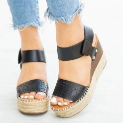 Soda Shoes Laser Cut Espadrille Wedges Newest Arrivals 14 Soda Shoes Laser Cut Espadrille Wedges Newest Arrivals