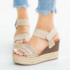 Soda Shoes Laser Cut Espadrille Wedges Newest Arrivals 12 Soda Shoes Laser Cut Espadrille Wedges Newest Arrivals
