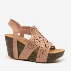 Refresh Laser Cut Geometric Wedges Newest Arrivals