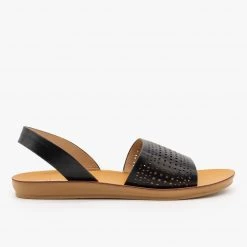 Weeboo Laser Cut Slingback Sandals