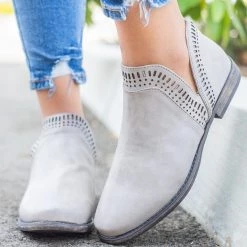 Bamboo Shoes Newest Arrivals Laser Cut Trim Ankle Booties 20 Bamboo Shoes Newest Arrivals Laser Cut Trim Ankle Booties