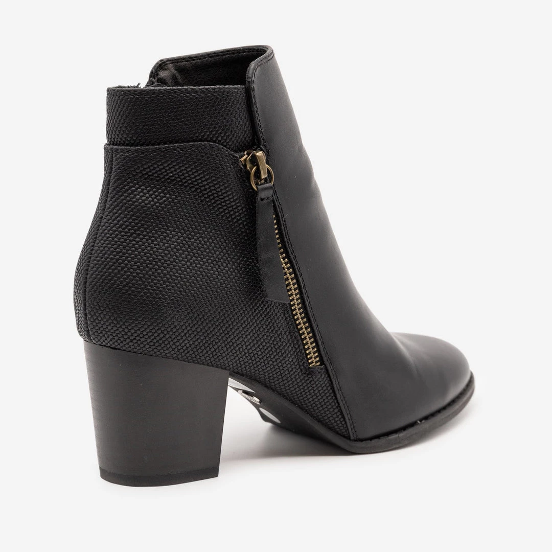 Novo Shoes Newest Arrivals Layered Zipper Bootie 7 Novo Shoes Newest Arrivals Layered Zipper Bootie