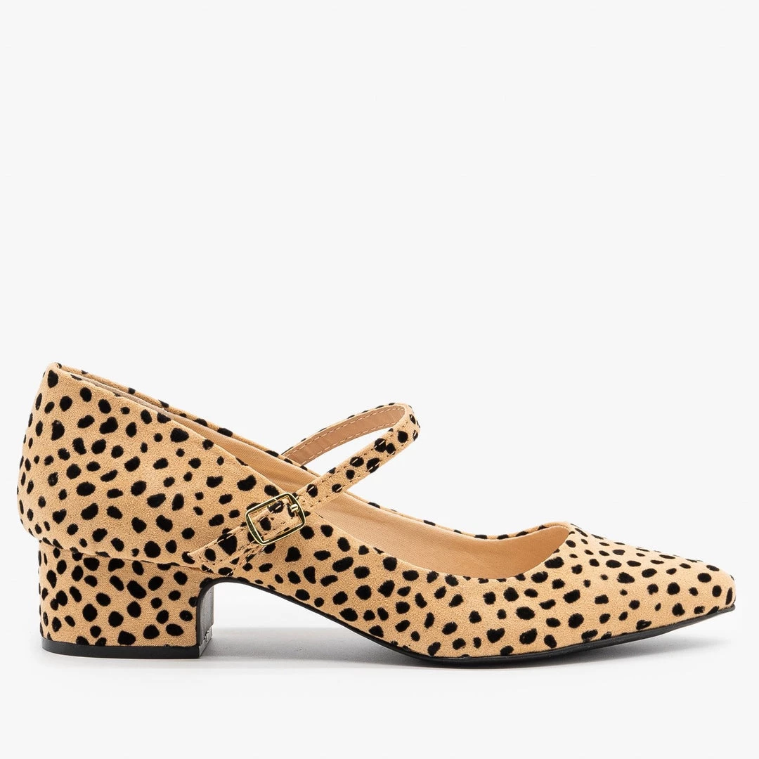 Qupid Shoes Newest Arrivals Leopard Chunky Heel Pumps 1 Qupid Shoes Newest Arrivals Leopard Chunky Heel Pumps