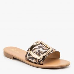 Mixx Shoes Leopard Print Buckle Sandals Newest Arrivals 6 Mixx Shoes Leopard Print Buckle Sandals Newest Arrivals