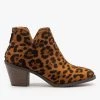 Mata Leopard Print Classic Booties