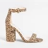 Qupid Shoes Leopard Print Fashionista High Heels Newest Arrivals