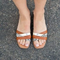 Mixx Shoes Lilo Squared-Toe Sandals