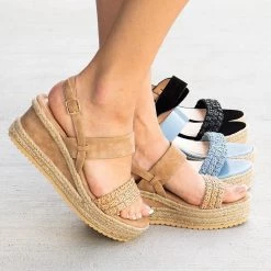 Nature Breeze Lily Loves Espadrille Wedge