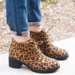 Refresh Lindsey Block Heel Booties Newest Arrivals