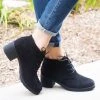 Refresh Lindsey Block Heel Booties Newest Arrivals