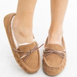 Forever Lined Moccasin Styled Slippers Newest Arrivals