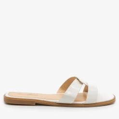 Mata Linked Strap Crocodile Sandals Newest Arrivals