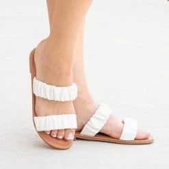 Mixx Shoes Newest Arrivals Lisa Scrunched Sandals 7 Mixx Shoes Newest Arrivals Lisa Scrunched Sandals