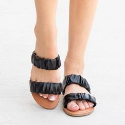 Mixx Shoes Newest Arrivals Lisa Scrunched Sandals
