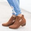 Forever Newest Arrivals Loop Low Ankle Booties