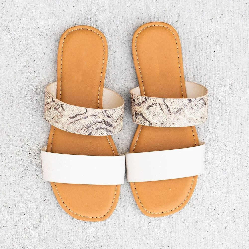 Sunny Feet Newest Arrivals Lovely Bold X Print Sandals 1 Sunny Feet Newest Arrivals Lovely Bold X Print Sandals