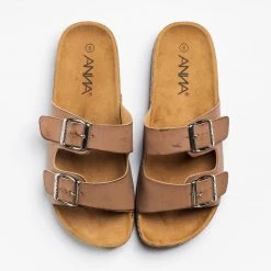 Anna Shoes Lovely Double Buckle Fashion Sandals Newest Arrivals