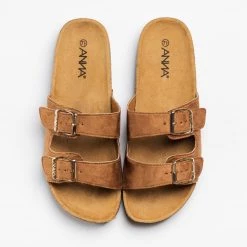 Anna Shoes Lovely Double Buckle Fashion Sandals Newest Arrivals