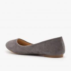 Bella Marie Lovely Faux Suede Ballet Flats 14 Bella Marie Lovely Faux Suede Ballet Flats