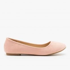 Bella Marie Lovely Faux Suede Ballet Flats 16 Bella Marie Lovely Faux Suede Ballet Flats