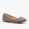 Bella Marie Lovely Faux Suede Ballet Flats