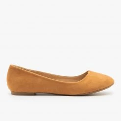 Bella Marie Lovely Faux Suede Ballet Flats 22 Bella Marie Lovely Faux Suede Ballet Flats