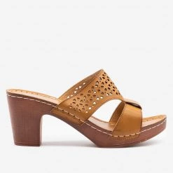 Styluxe Shoes Newest Arrivals Lovely Heart Cut Out Heels