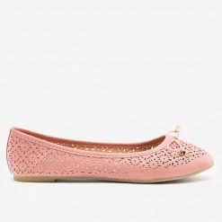 Refresh Newest Arrivals Lovely Laser Cut Ballet Flats