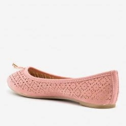 Refresh Newest Arrivals Lovely Laser Cut Ballet Flats