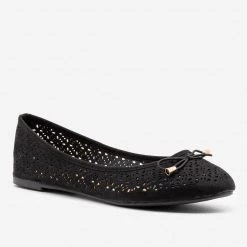 Refresh Newest Arrivals Lovely Laser Cut Ballet Flats