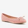Refresh Newest Arrivals Lovely Laser Cut Ballet Flats