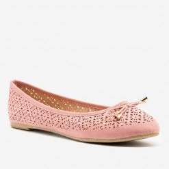 Refresh Newest Arrivals Lovely Laser Cut Ballet Flats
