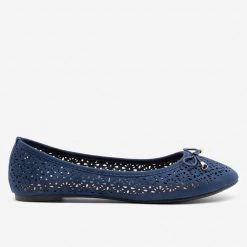 Refresh Newest Arrivals Lovely Laser Cut Ballet Flats