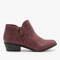 Bella Marie Newest Arrivals Lovely Low Ankle Booties