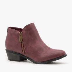Bella Marie Newest Arrivals Lovely Low Ankle Booties