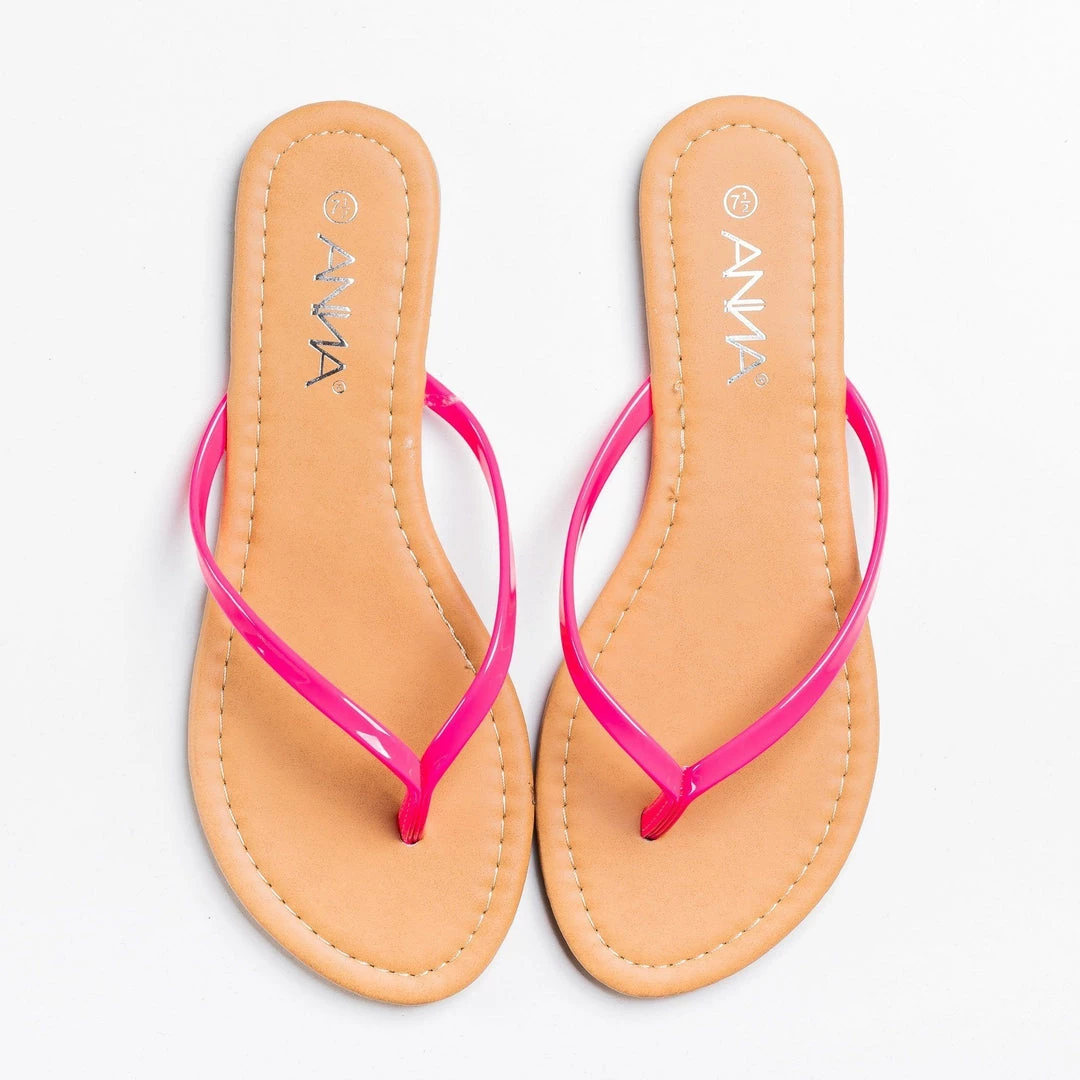 Anna Shoes Lovely Neon Flip Flops Newest Arrivals 5 Anna Shoes Lovely Neon Flip Flops Newest Arrivals
