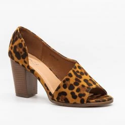 Refresh Newest Arrivals Lovely Peep-Toe Wraparound Heels FINAL SALE