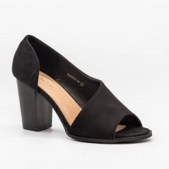 Refresh Newest Arrivals Lovely Peep-Toe Wraparound Heels FINAL SALE