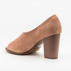 Refresh Newest Arrivals Lovely Peep-Toe Wraparound Heels FINAL SALE