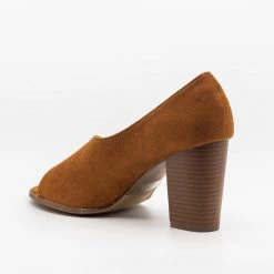 Refresh Newest Arrivals Lovely Peep-Toe Wraparound Heels FINAL SALE