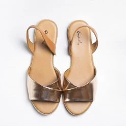 Qupid Shoes Newest Arrivals Classy Slingback Slip-On Sandals