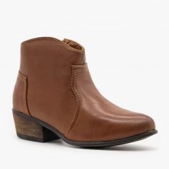 Soda Shoes Newest Arrivals Low Ankle Cowboy Booties