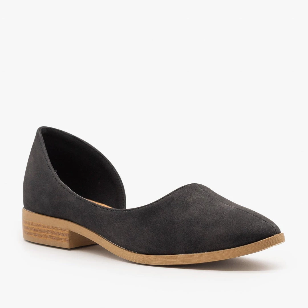 Qupid Shoes Newest Arrivals Low Heel D'Orsay Flats 10 Qupid Shoes Newest Arrivals Low Heel D'Orsay Flats