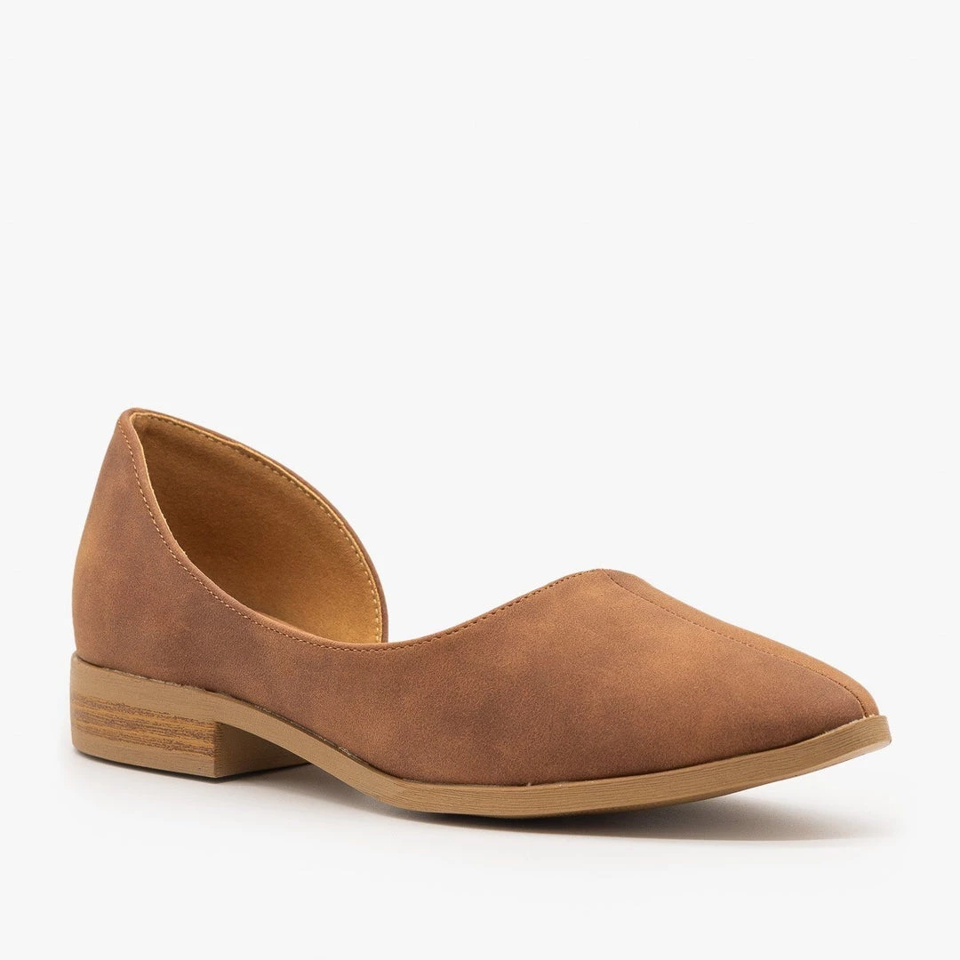 Qupid Shoes Newest Arrivals Low Heel D'Orsay Flats 9 Qupid Shoes Newest Arrivals Low Heel D'Orsay Flats