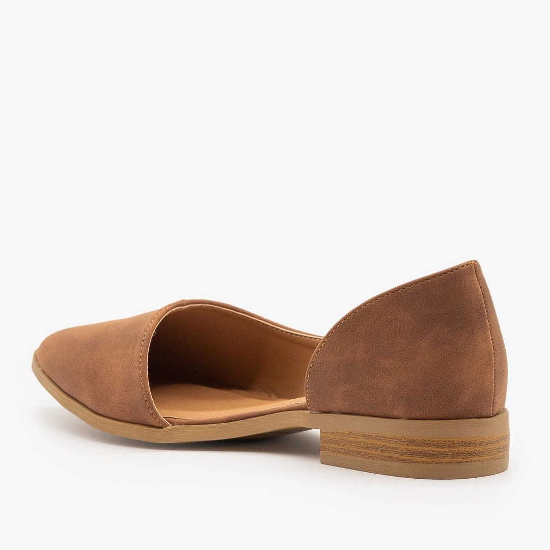 Qupid Shoes Newest Arrivals Low Heel D'Orsay Flats 7 Qupid Shoes Newest Arrivals Low Heel D'Orsay Flats