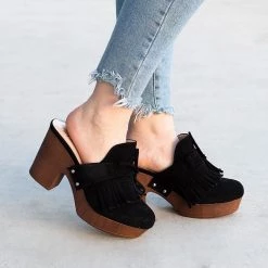 Yoki Maddie Platform Clog Heels Newest Arrivals